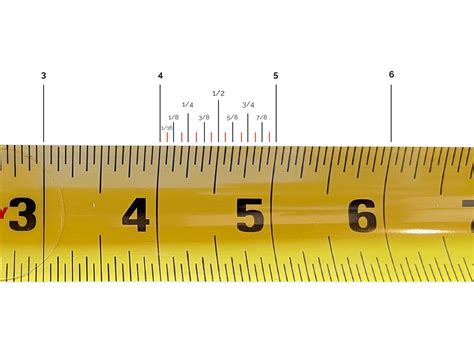 Tape Measure Markings Printable